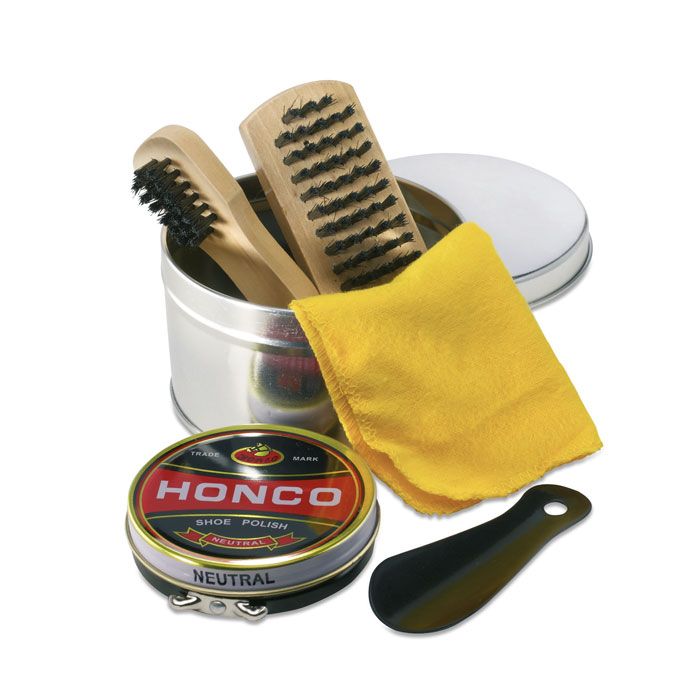 TORTON. Set pulizia scarpe 5 pezzi
