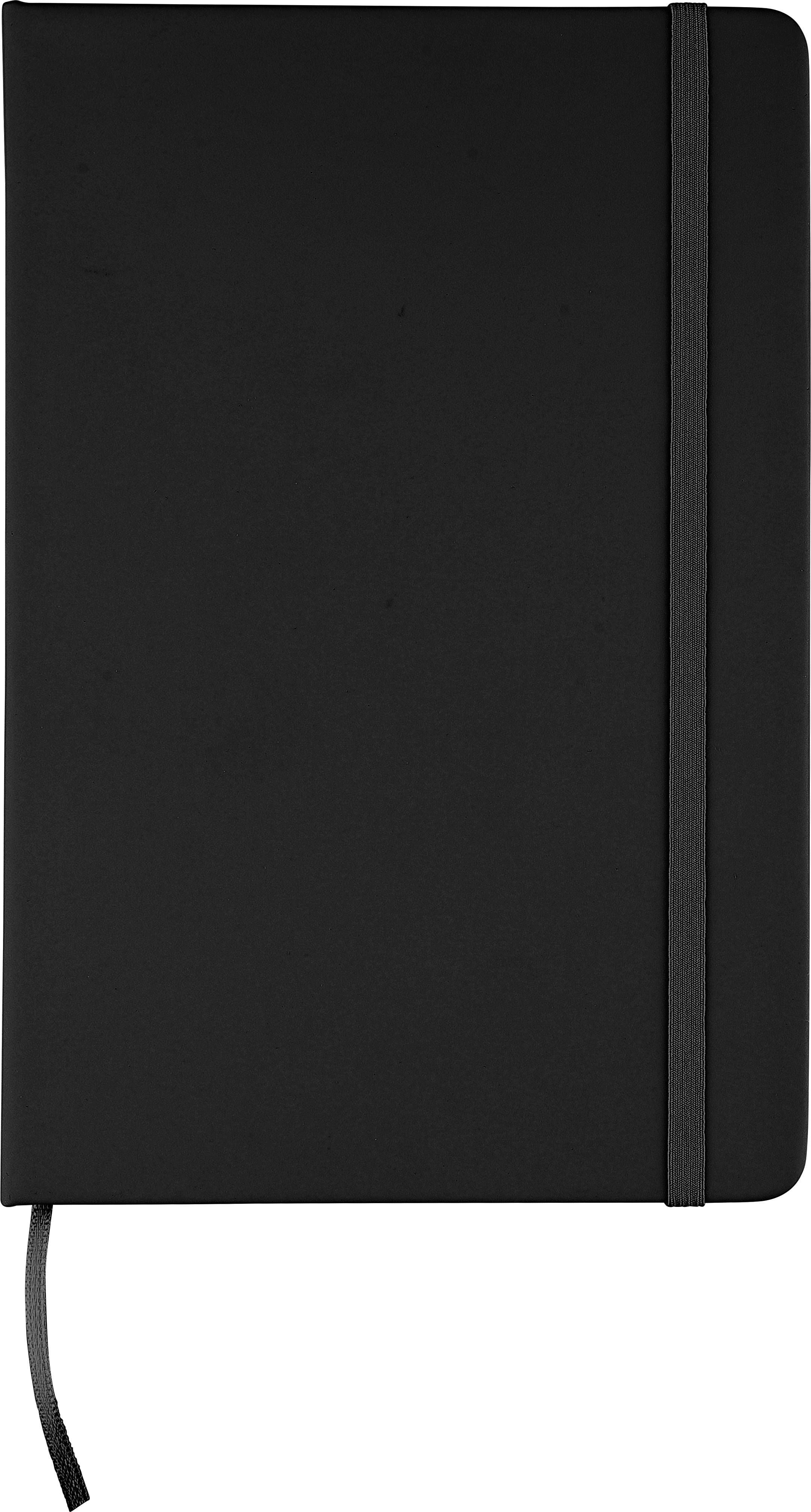 Taccuino formato +/- A5 a righe in PU riciclato Eva