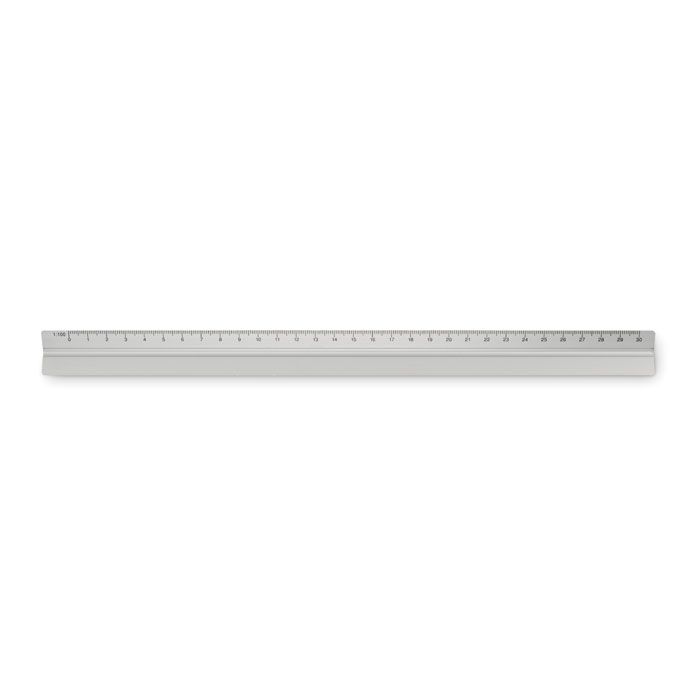 TRIA. Righello 30 cm in alluminio