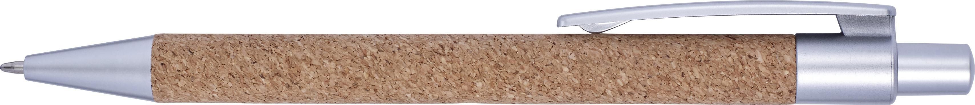 Penna a sfera in sughero ed ABS Macie