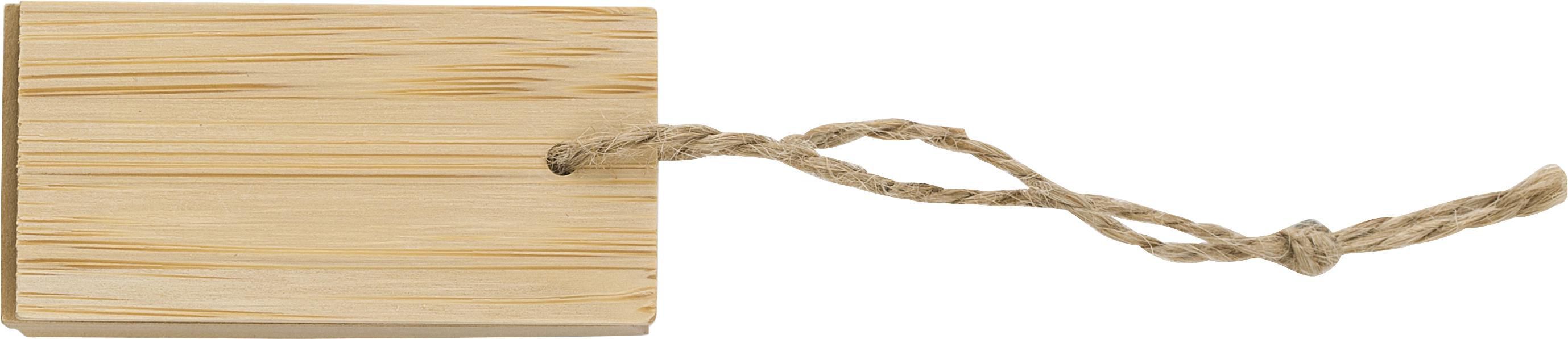 Set memo con copertina in bambù Kingston