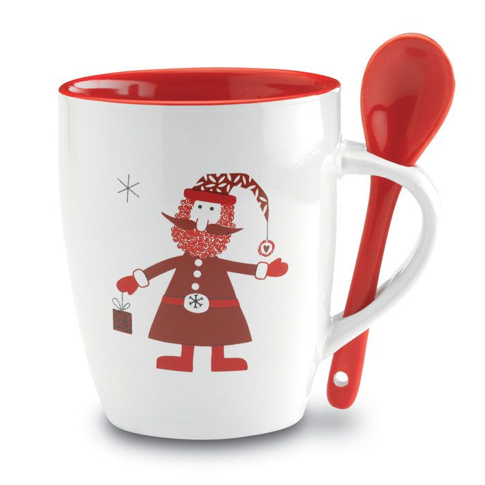 CLAUS. Tazza con cucchiaino 250ml