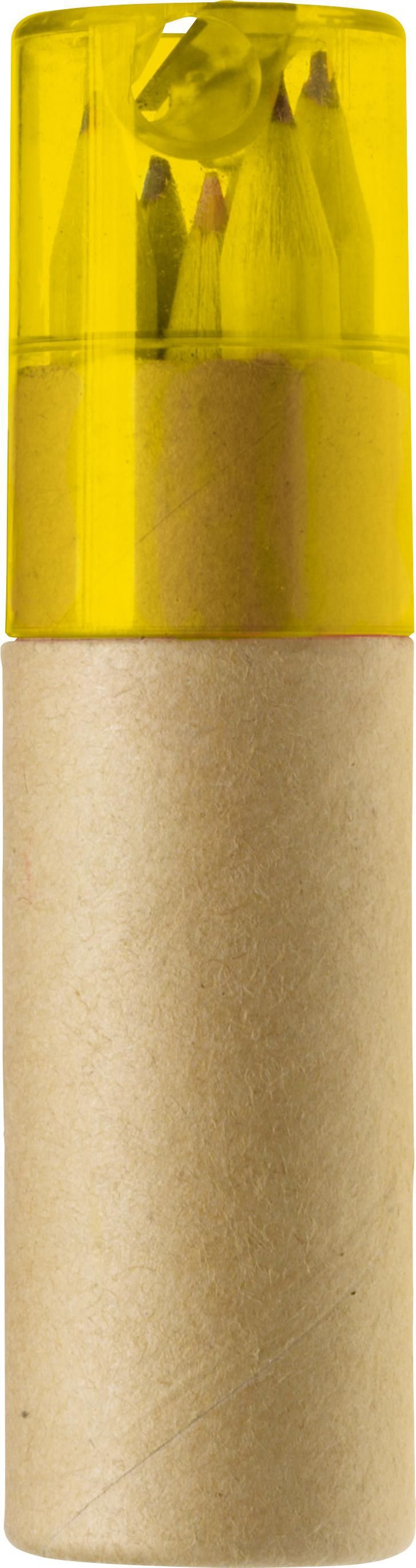 Set 6 matite colorate Libbie