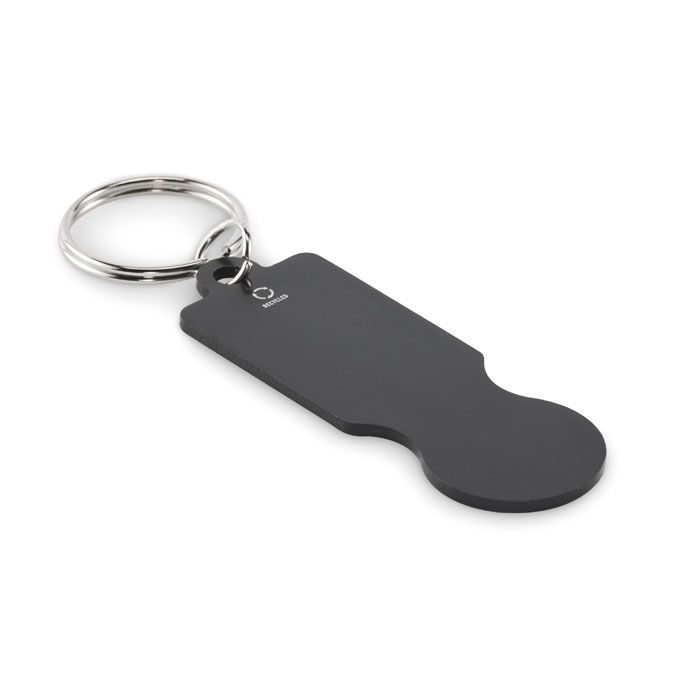 TOKLEY. Portachiavi con gettone per car