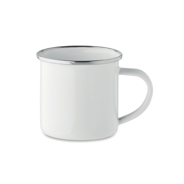 PLATEADO S. Tazza in metallo sublimato