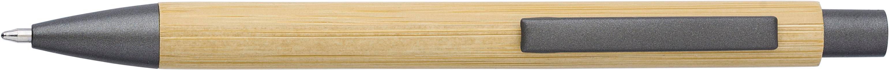 Penna a sfera in bamboo, refill blu Kalani