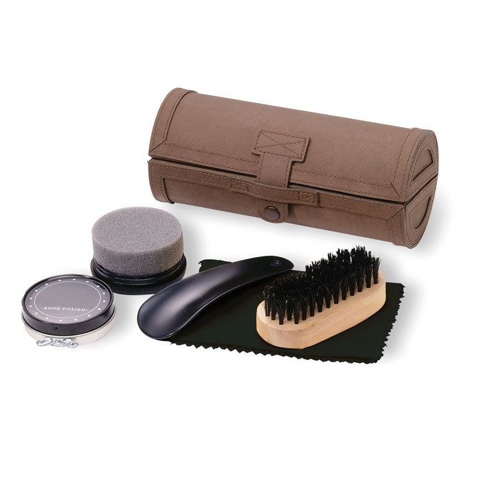 GENTLEMAN. Set pulizia scarpe 5 pezzi