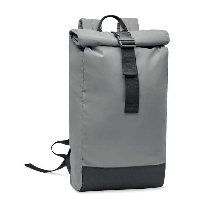 BRIGHT ROLLPACK. Zaino Rolltop riflettente