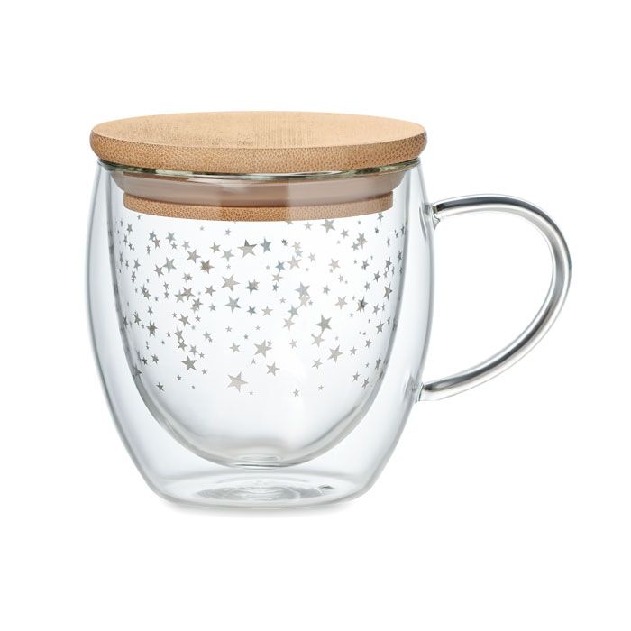 SION. Tazza in borosilicato