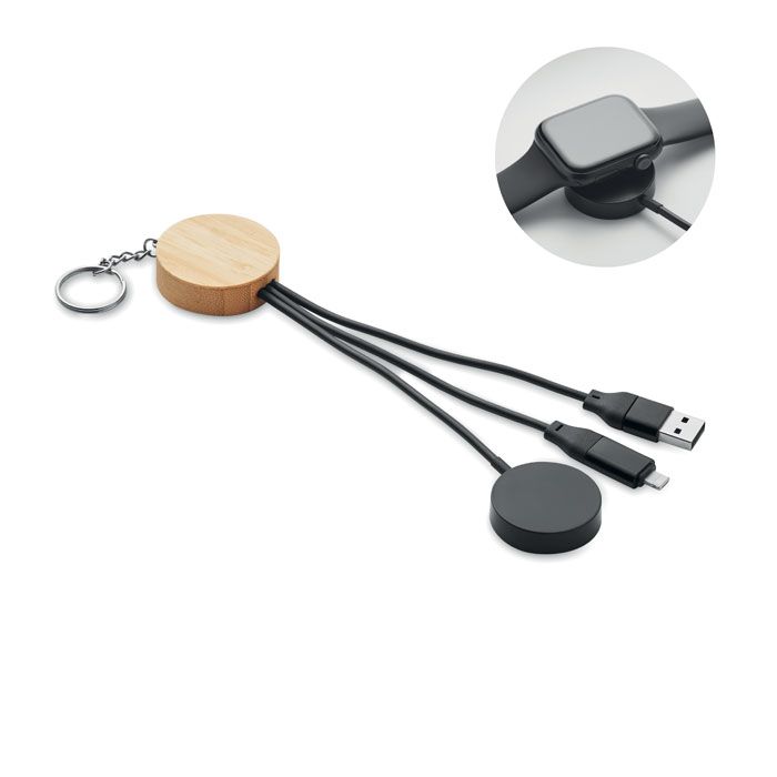 BULE. Portachiavi con cavo 4 in 1 60W