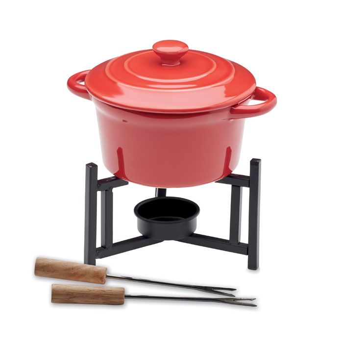 BIG KASE. Set fonduta in ceramica 300 ml