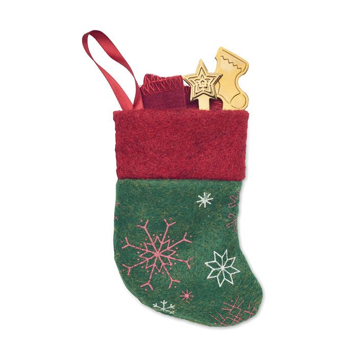 HOLLYWARE. Set posate dessert natalizio