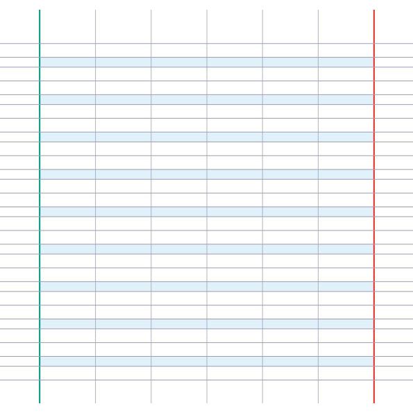 Quaderno Quadrotto Color a righe di prima (A)