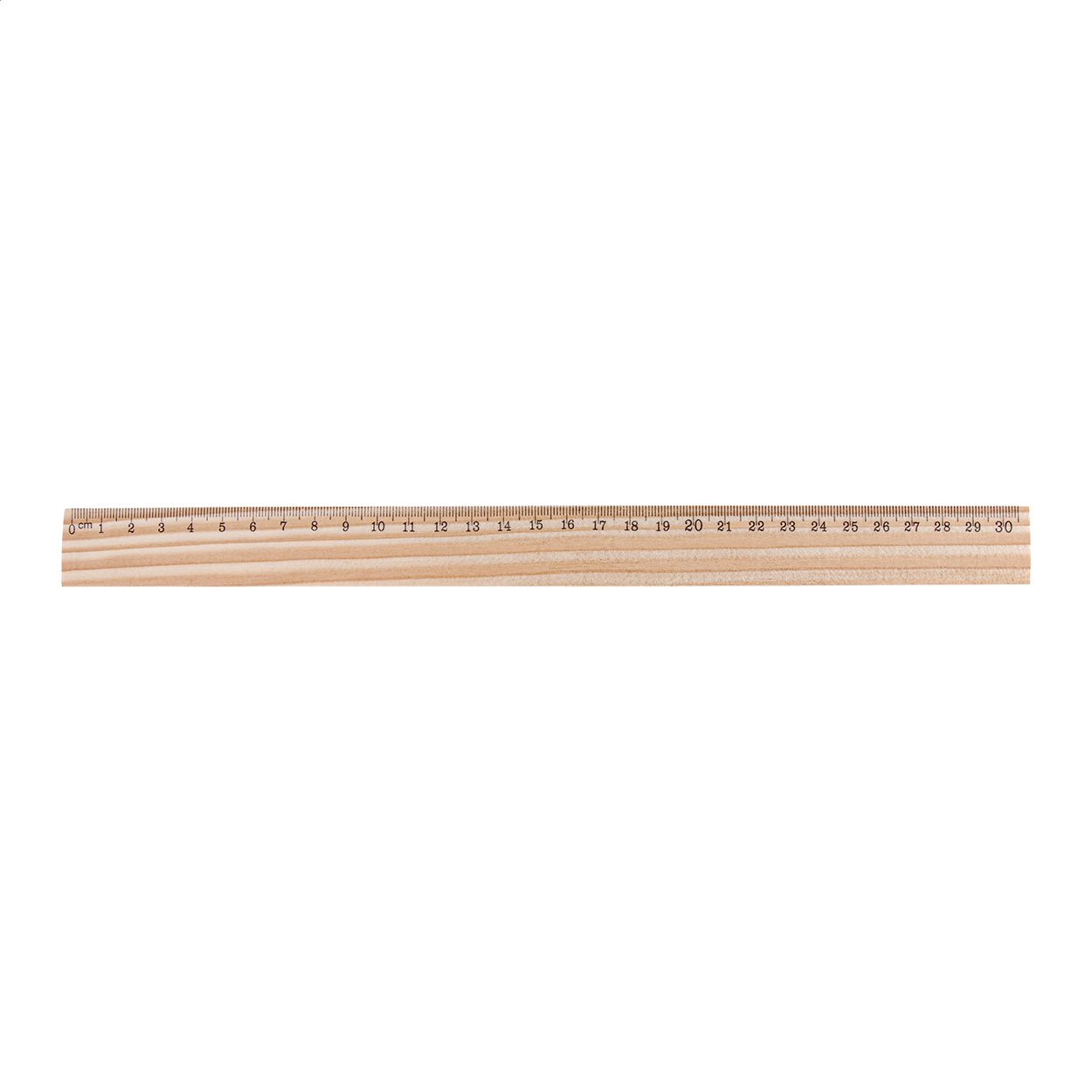Righello 30 cm in Legno di Pino – Personalizzabile