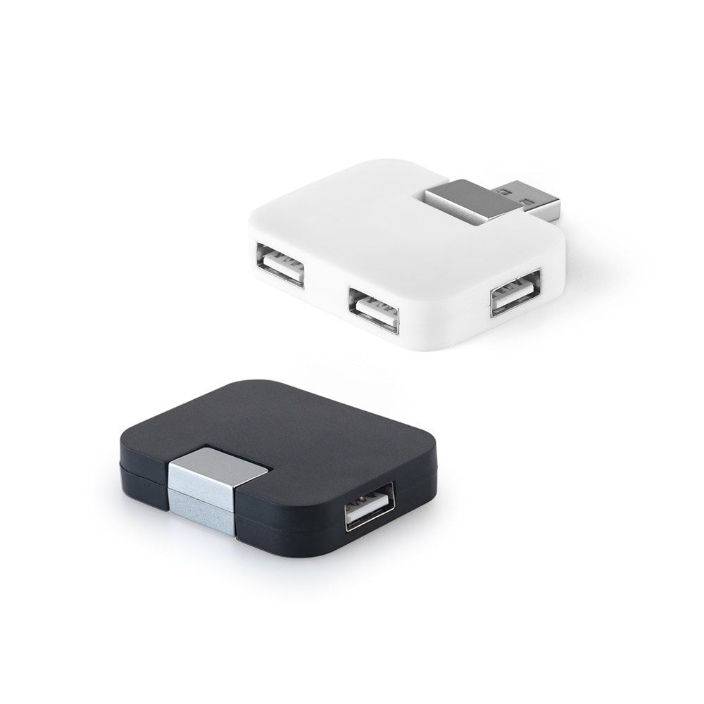 JANNES. HUB con 4 porte USB-A in ABS - 97318