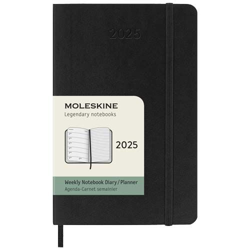 Agenda settimanale tascabile 12 mesi con copertina morbida Moleskine - 107949