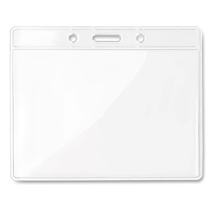 BADGY. Porta badge trasparente 10x8cm - MO8599