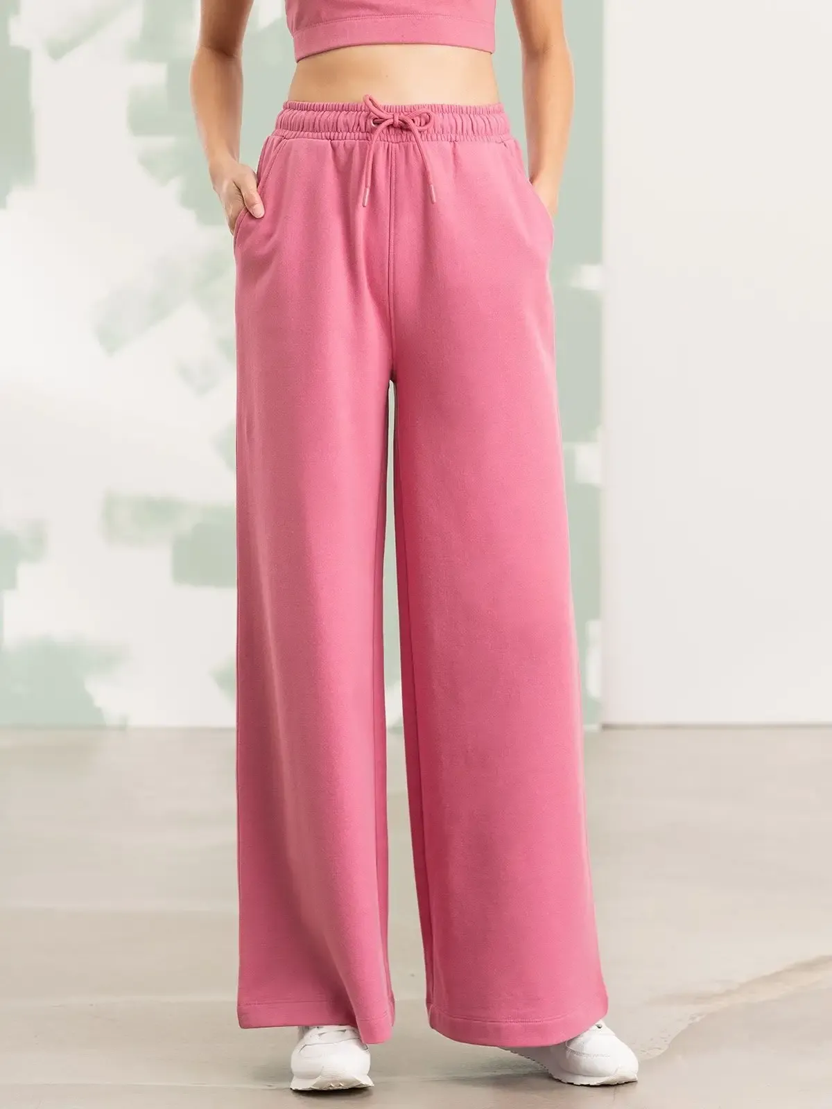 Pantaloni da donna della tuta da donna con gamba e fondo ampi - Skinnifit - SKSK431