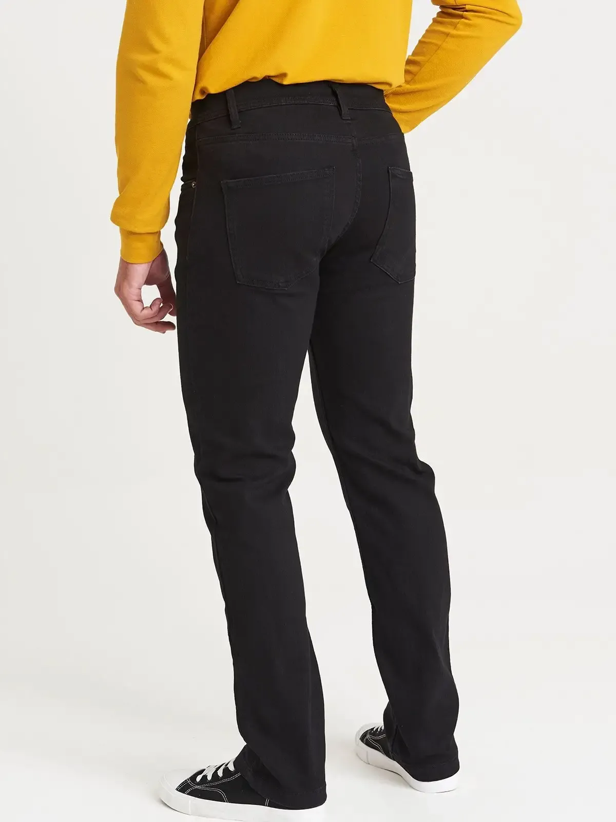 Pantaloni da uomo con taglio dritto in denim e cinque tasche - So Denim - SD001