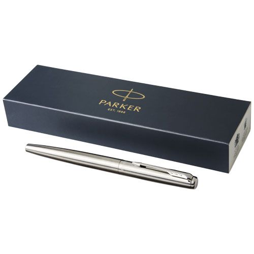 Parker penna stilografica Jotter in acciaio inossidabile (inchiostro blu) - 107420