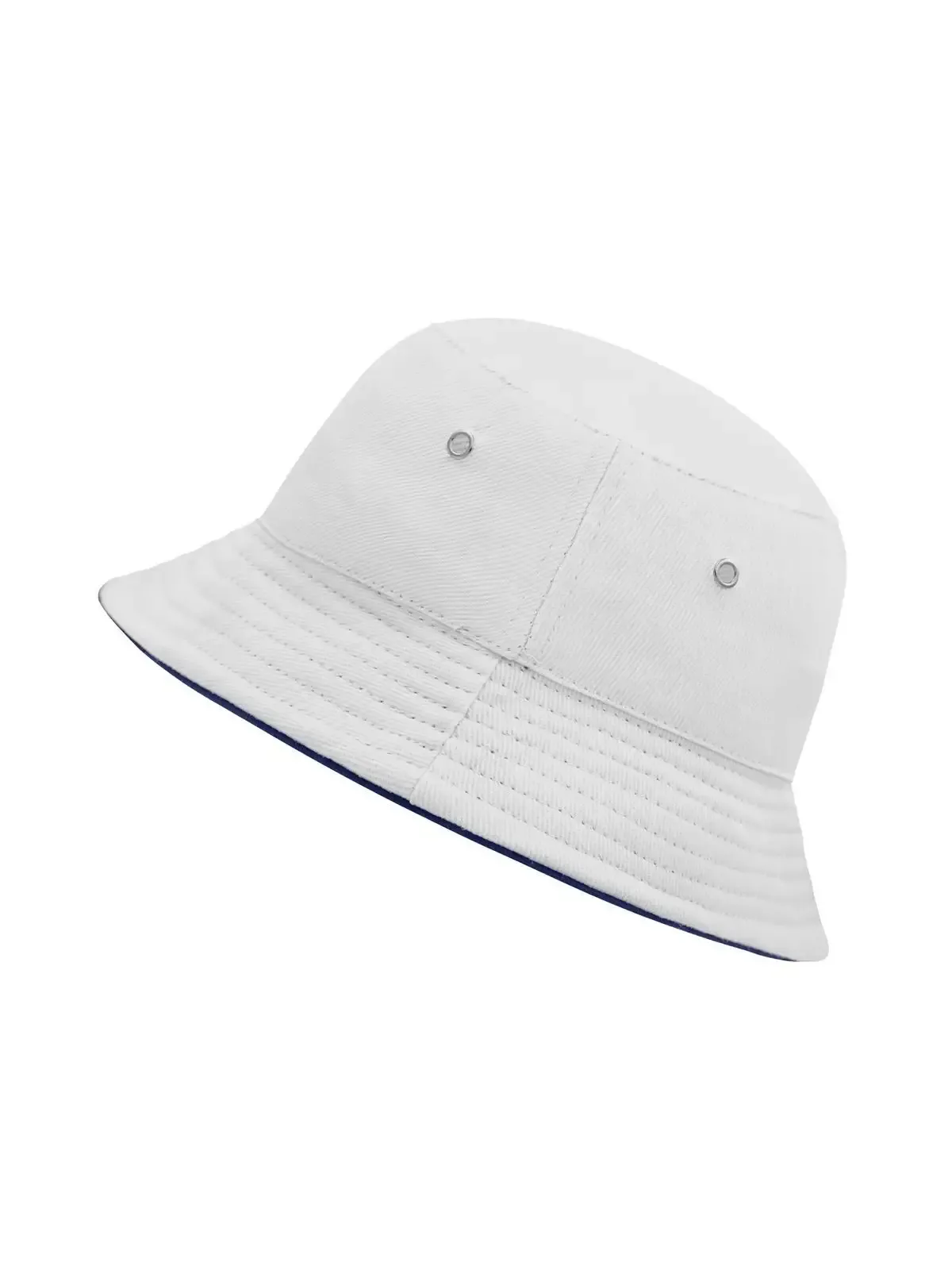 Cappello da pescatore per bambini in cotone e bordo in contrasto - Myrtle Beach - MB013