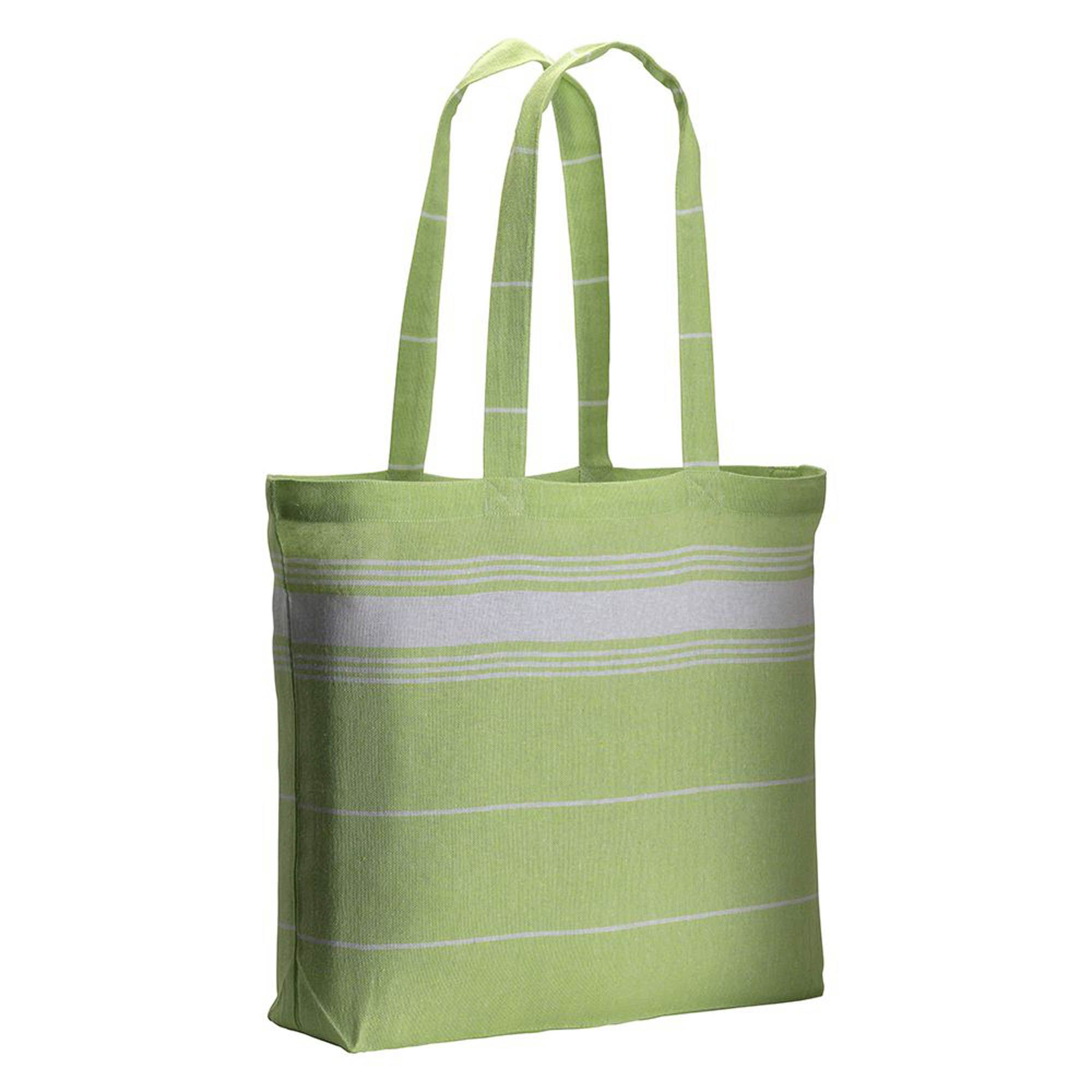 Shopper fouta in cotone 180 g/m2, manici lunghi - 19128