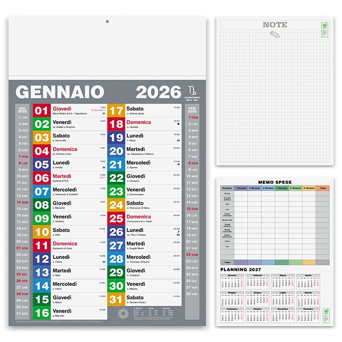 Calendario olandese Block - PA420