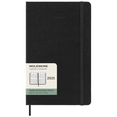 Agenda verticale 12 mesi formato L con copertina rigida Moleskine - 107937