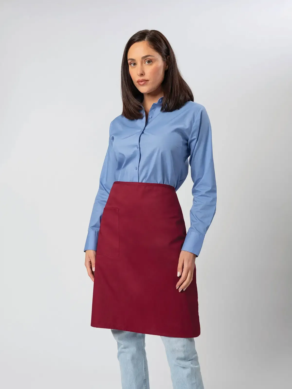 Grembiule da bar con tasca laterale - Colore Italiano - MI008