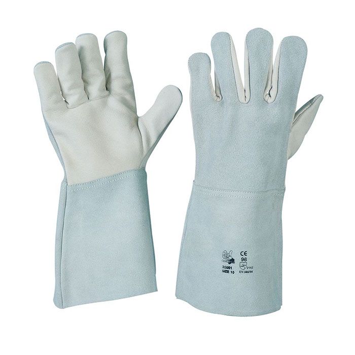 Guanto da lavoro fiore crosta di 15 cm  - Heavy duty protection - 30001G