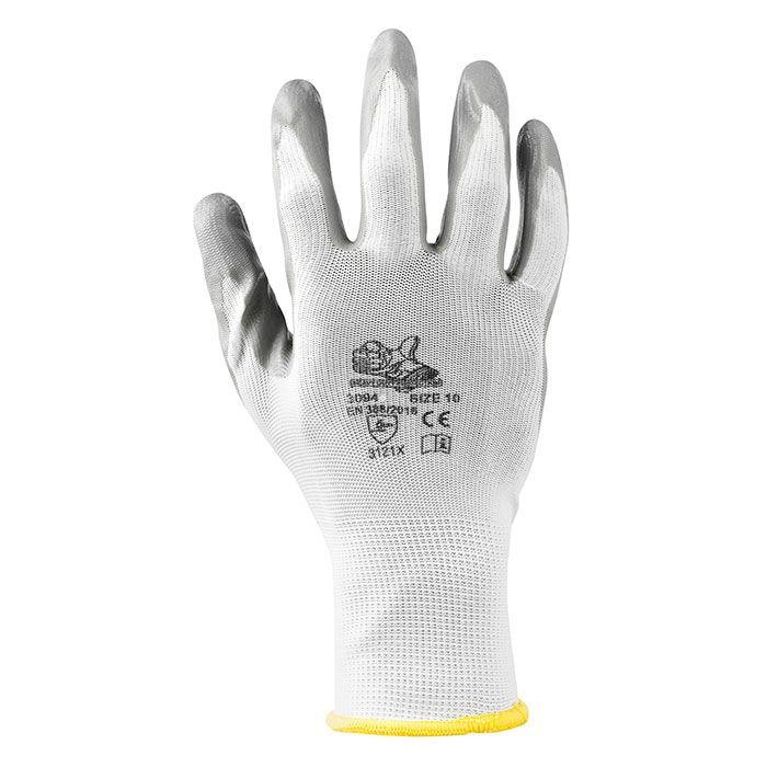 Guanto da lavoro in poliestere spalmato nitrile  - Heavy duty protection - 3094TE