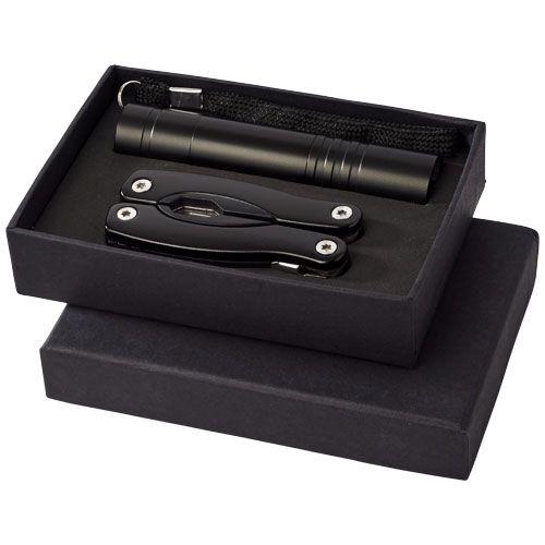 Set con coltello multifunzione e torcia a LED Scout - 104494