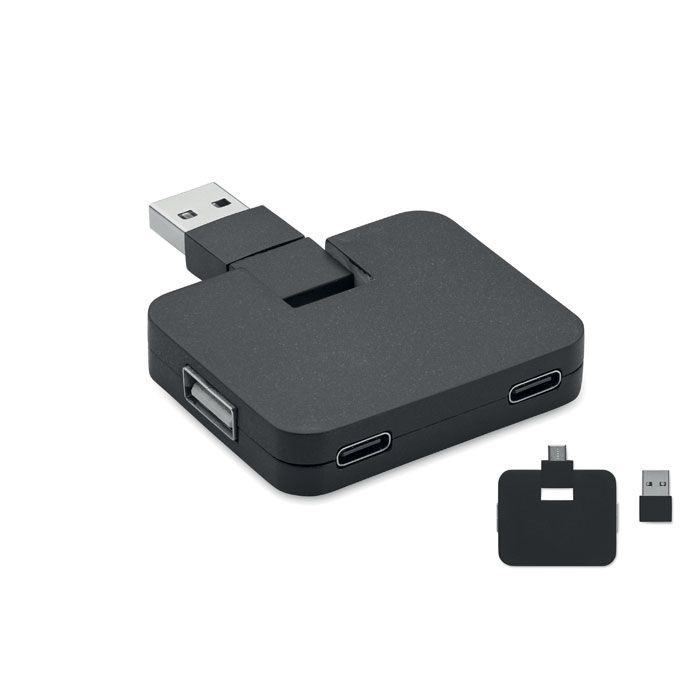 SQUARE-C. Hub USB a 4 porte - MO2254