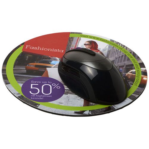 Tappetino per mouse Q-Mat® rotondo - 210528