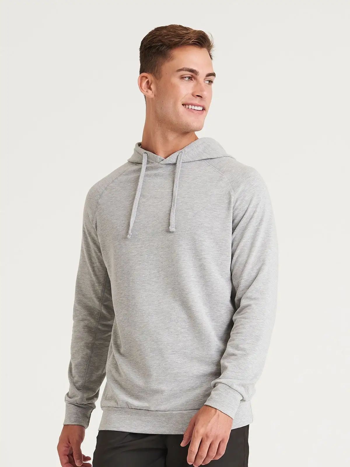 Felpa Cool Fitness con cappuccio e maniche raglan - Awdis Just Cool - JC052