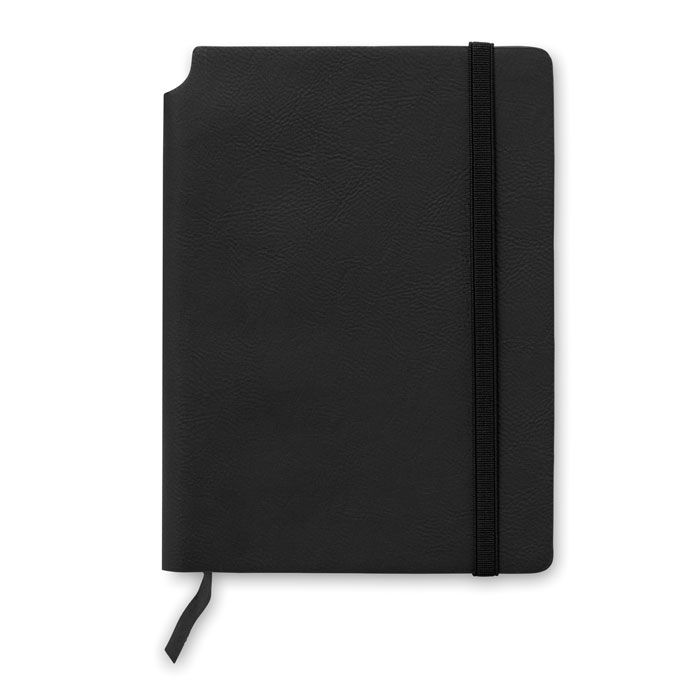 SOFTNOTE. Notebook a righe in PU (A5) - MO9108