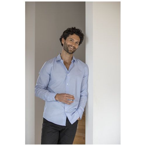 Camicia a maniche lunghe da uomo in tessuto Cuprite - 37524