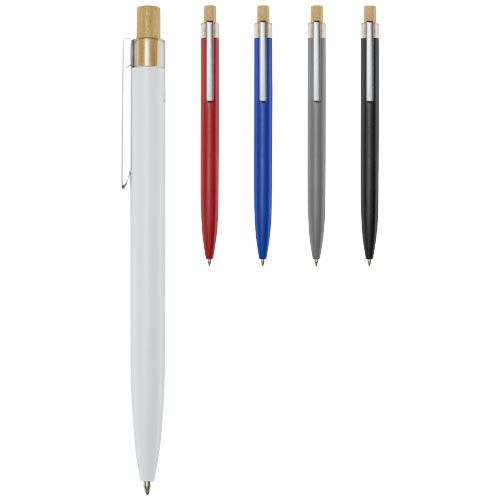 Penna a sfera in alluminio riciclato Nooshin (inchiostro blu) - 107878