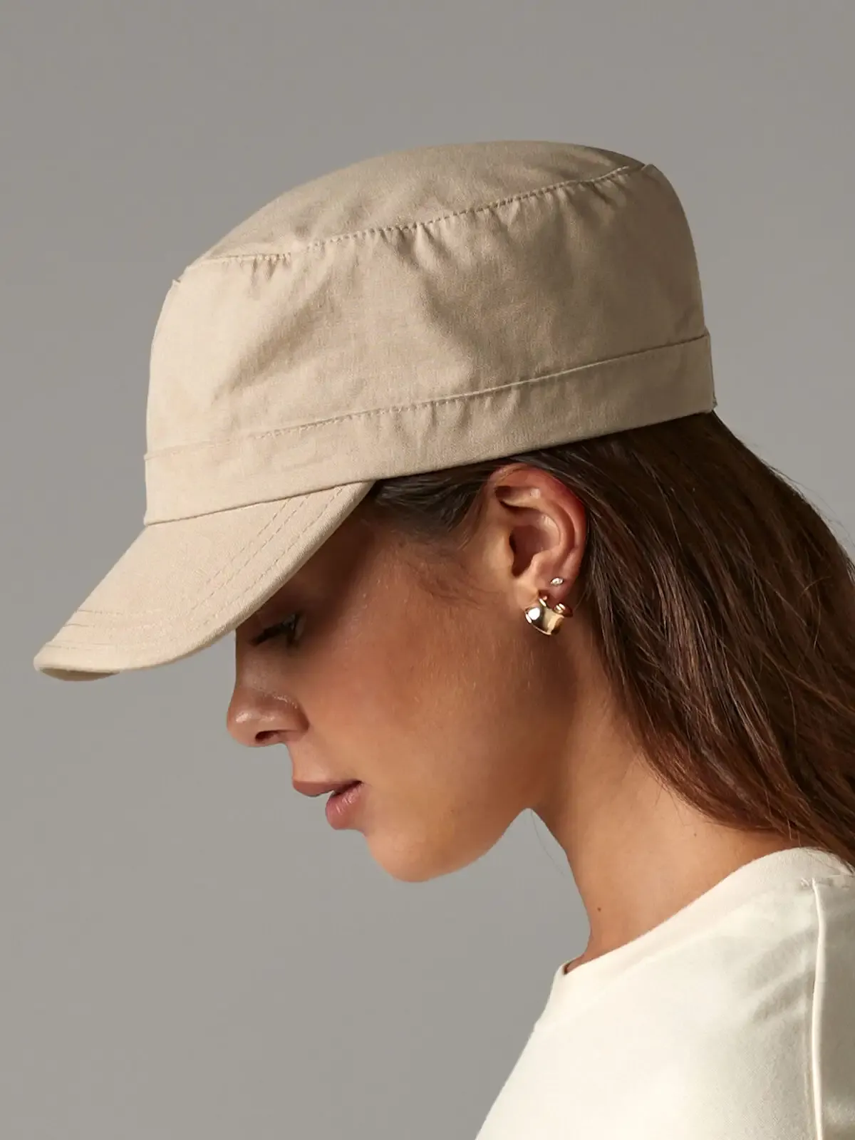 Cappellino Army con visiera pre-curvata - Beechfield - B34