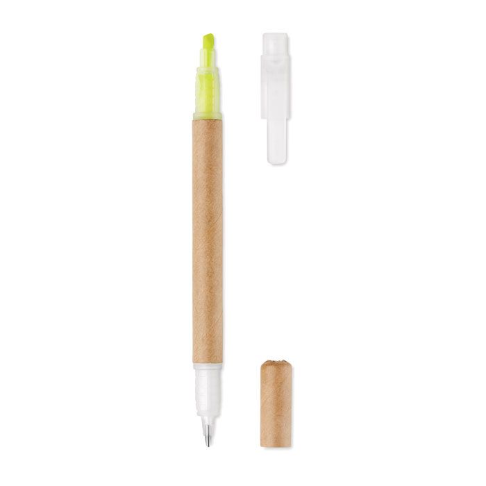 DUO PAPER. 2 in 1 penna ed evidenziatore - MO9895