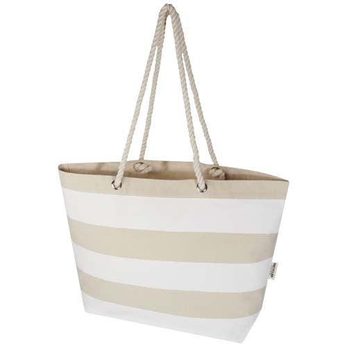 Tote bag da spiaggia in materiale riciclato certificato GRS 270 g/m² Florida - 120744