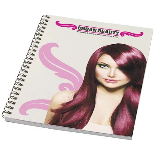 Blocco note A5 colorato con spirale Desk-Mate® - 210187