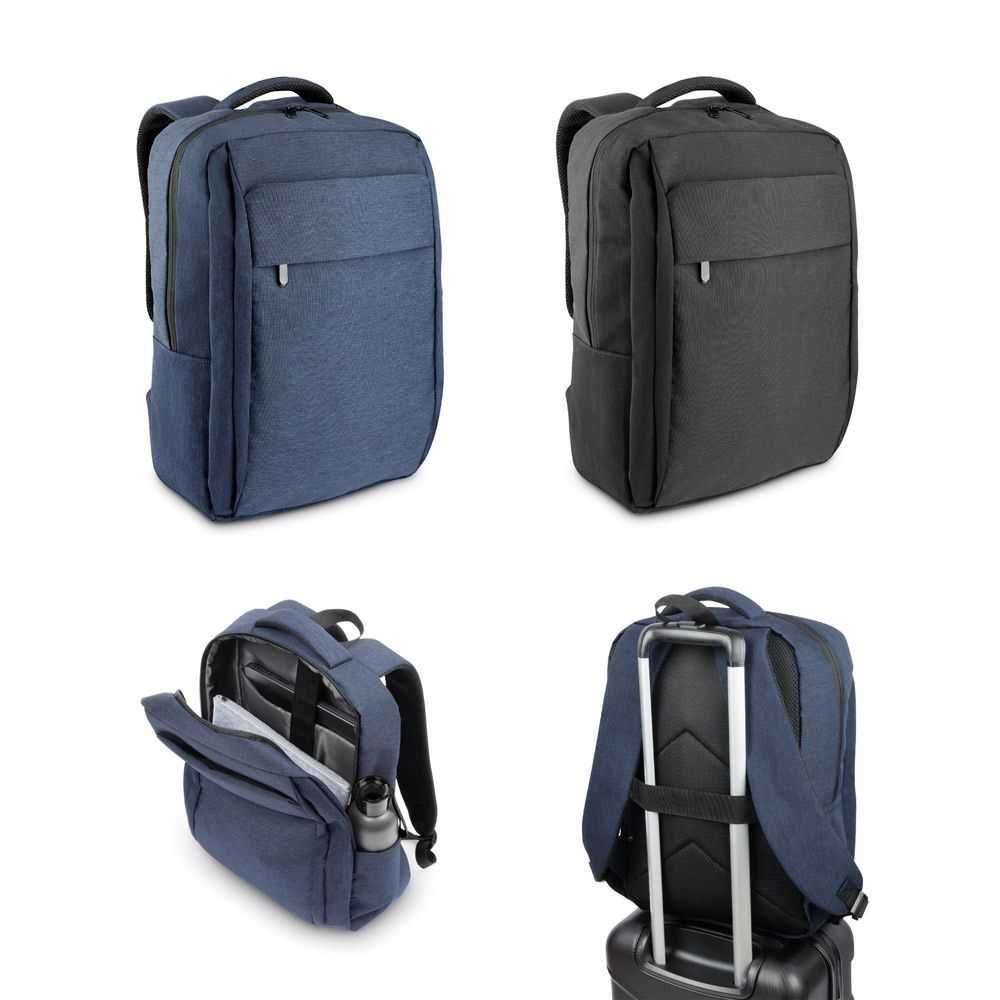 COVENTRY. Zaino porta laptop completamente imbottito in poliestere riciclato ad alta densità 300D e fodera in poliestere riciclato 210D 15.6' - 92377