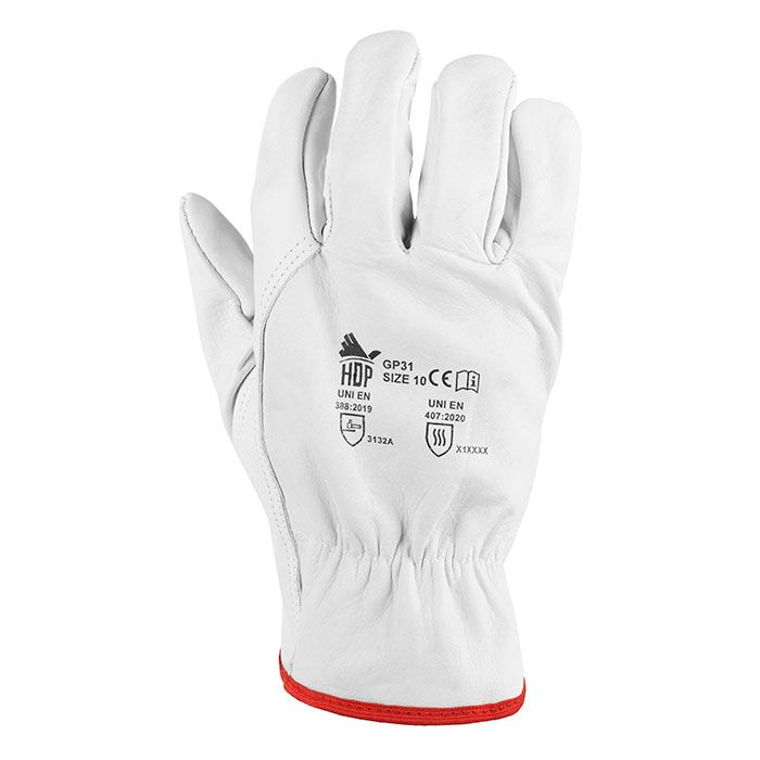 Guanto da lavoro pelle fiore  - Hdp - GP31