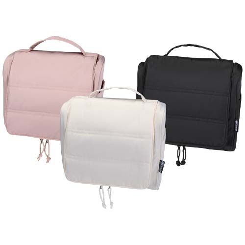 Beauty case da appendere in materiale riciclato certificato GRS Puffer - 8L - 130117