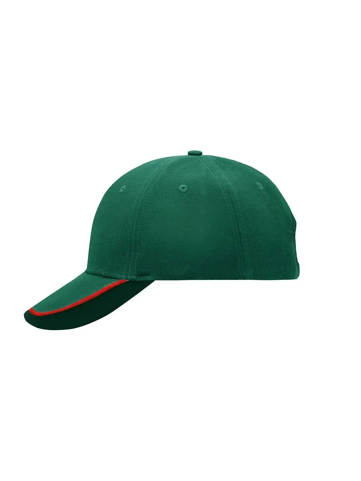 Cappello a 6 pannelli con sandwich in tre colori - Myrtle Beach - MB049