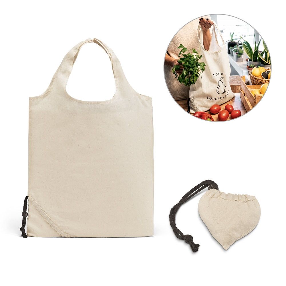 ORLEANS. Borsa pieghevole in cotone 100% (100 g/m²) - 92922
