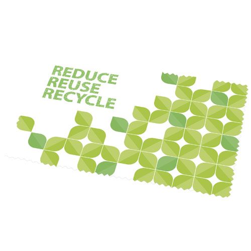 Panno per pulizia piccolo in PET riciclato Caro - 1PL031