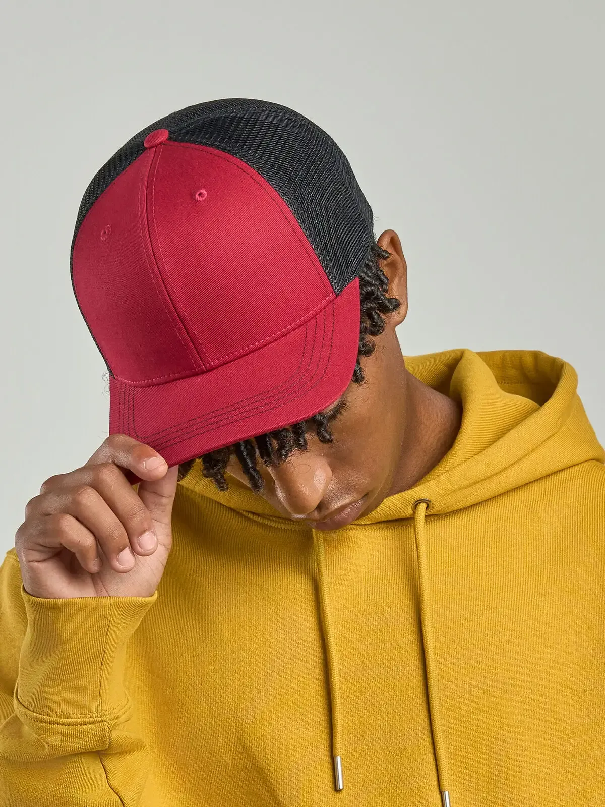 Cappellino Sonic-S a 6 pannelli in cotone organico e riciclato - Atlantis - ATSONS