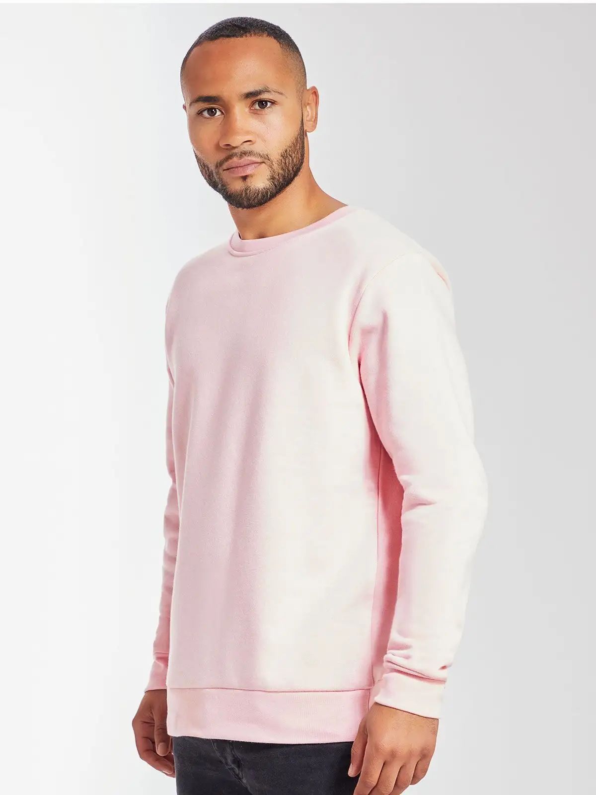 Felpa unisex con girocollo e maniche set-in - Mantis - MAM05